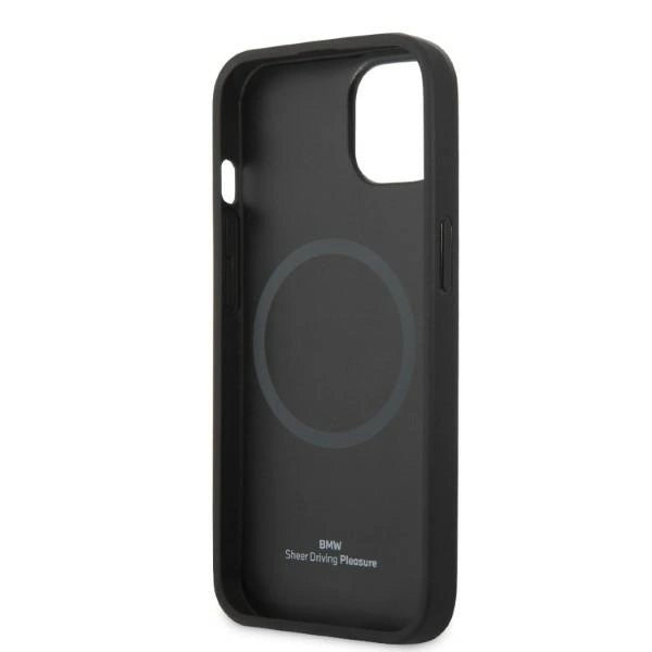Case BMW BMHMP14MSLLBK iPhone 14 Plus 6.7 &quot;black / black hardcase Signature Logo Imprint Magsafe_6