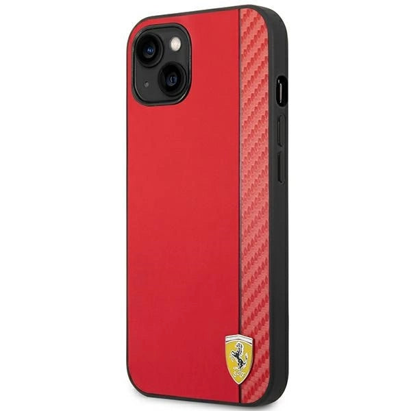Ferrari FEHCP14MAXRE iPhone 14 Plus 6.7" red/red hardcase Carbon_1