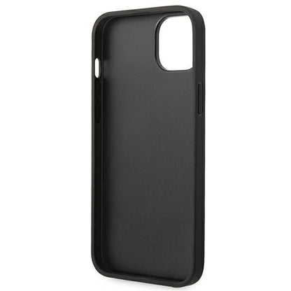 Ferrari FEHCP14MRBUK iPhone 14 Plus 6.7" black/black hardcase Leather Stamp Sides_6