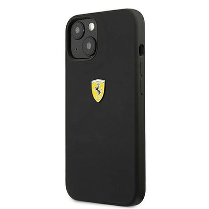 Ferrari FESSIHCP13SBK iPhone 13 mini 5.4" black/black hardcase Silicone_1