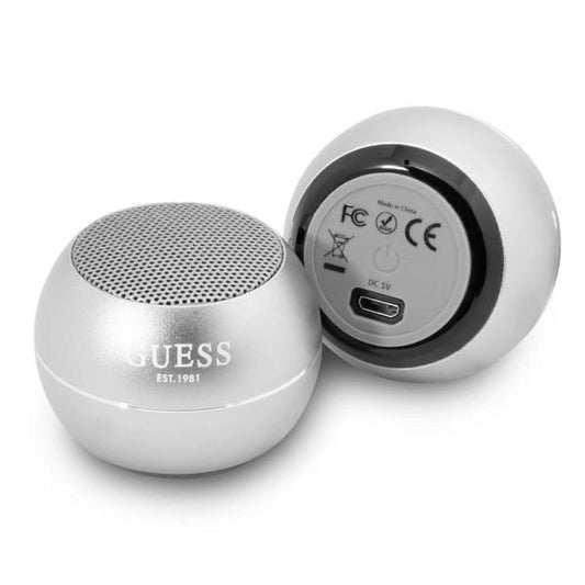Guess Bluetooth speaker GUWSALGEG Speaker mini gray / gray_0