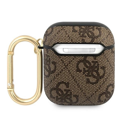 Guess GUA24GSMW AirPods cover brown / brown 4G Script Metal Collection_1