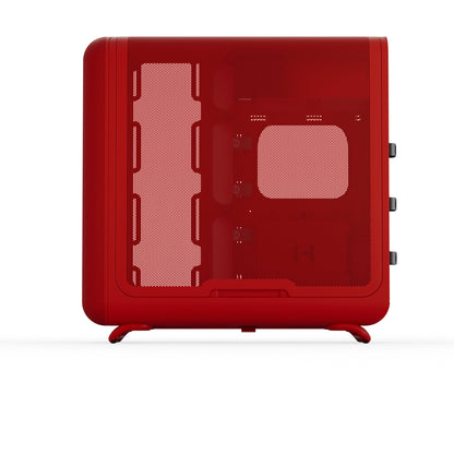Caixa ATX HYTE X50 Red Midi-Tower Vidro Temperado