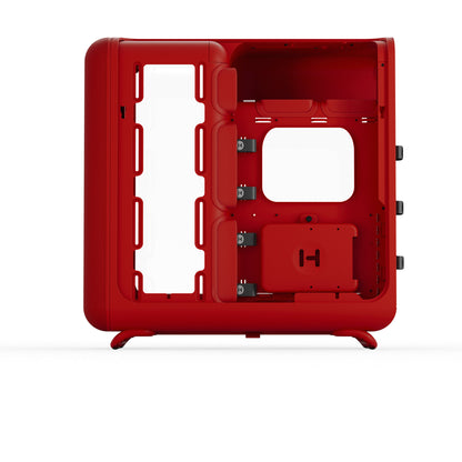 Caixa ATX HYTE X50 Red Midi-Tower Vidro Temperado