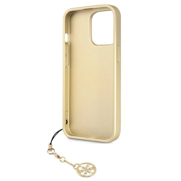 Guess GUHCP13LGF4GBR iPhone 13 Pro / 13 6.1 "brown / brown hardcase 4G Charms Collection_6