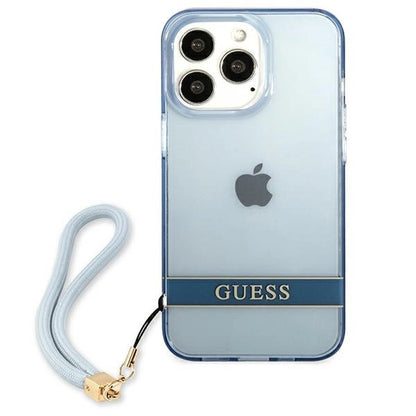 Guess GUHCP13LHTSGSB iPhone 13 Pro / 13 6,1 "blue / blue hardcase Translucent Stap_2