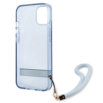 Guess GUHCP13MHTSGSB iPhone 13 6.1 "blue / blue hardcase Translucent Stap_6
