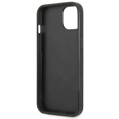 Guess GUHCP13SPSATLK iPhone 13 mini 5,4 &quot;black / black hardcase SaffianoTriangle Logo_6