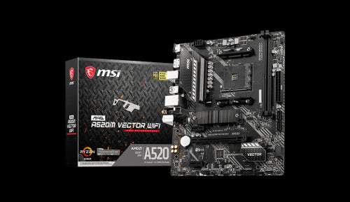 MSI MAG A520M VECTOR WIFI placa base AMD A520 Zócalo AM4 micro ATX_4