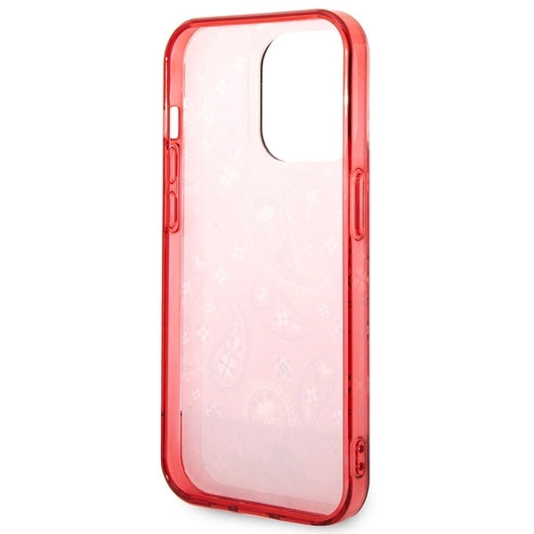 Guess GUHCP14LHGBNHR iPhone 14 Pro 6.1" red/red hardcase Bandana Paisley_6