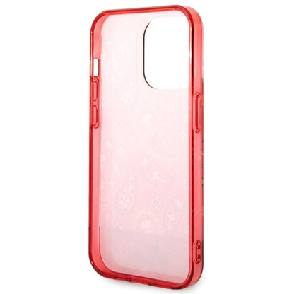 Guess GUHCP14LHGBNHR iPhone 14 Pro 6.1" red/red hardcase Bandana Paisley_6
