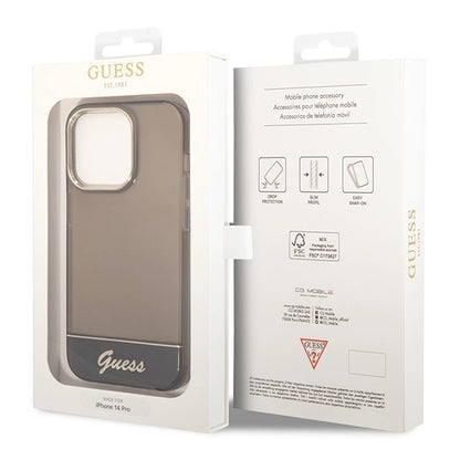 Guess GUHCP14LHGCOK iPhone 14 Pro 6.1 "black / black hardcase Translucent_7