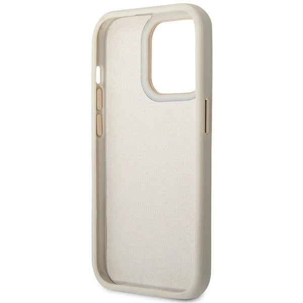 Guess Croco Collection case for iPhone 14 Pro 6.1" - silver_6