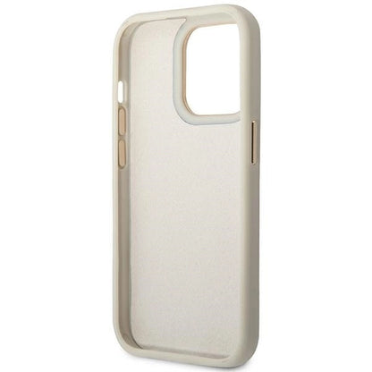 Guess Croco Collection case for iPhone 14 Pro 6.1" - silver_6