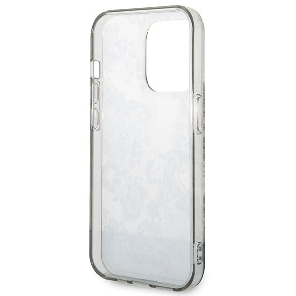 Guess GUHCP14LHGPLHG iPhone 14 Pro 6.1" grey/grey hardcase Porcelain Collection_6