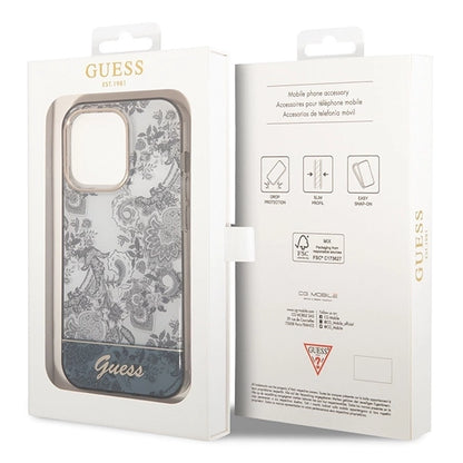 Guess GUHCP14LHGPLHG iPhone 14 Pro 6.1" grey/grey hardcase Porcelain Collection_7