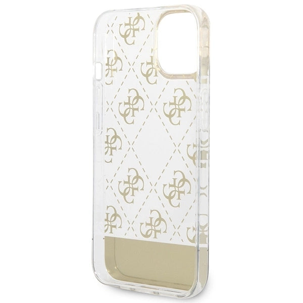 Guess GUHCP14MHG4MHG iPhone 14 Plus 6.7 "gold / gold hardcase 4G Pattern Script_6