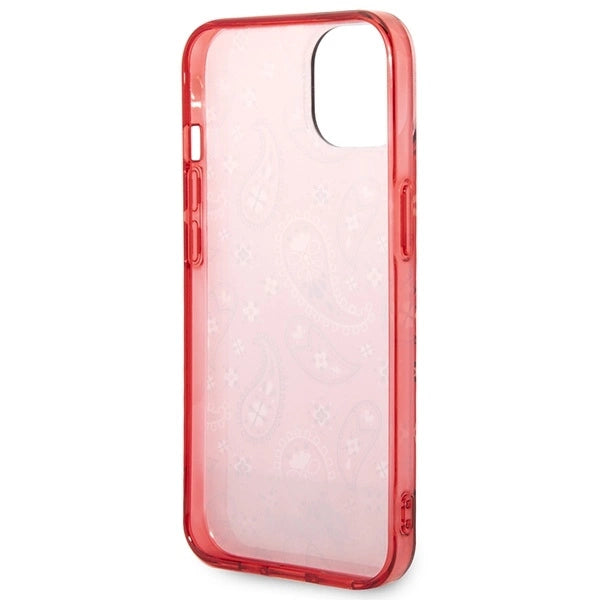 Guess GUHCP14SHGBNHR iPhone 14 6.1" red/red hardcase Bandana Paisley_6