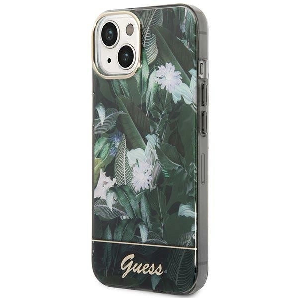 Guess Jungle Collection iPhone 14 Case - Green_1
