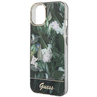 Guess Jungle Collection iPhone 14 Case - Green_5