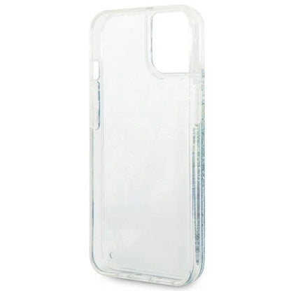 Guess GUHCP14SLFLSN iPhone 14 6.1 "green / green hardcase Flower Liquid Glitter_6
