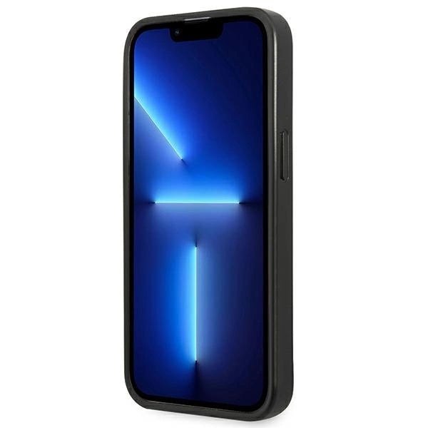 Guess GUHCP14SPSATLG iPhone 14 6.1 "silver / silver hardcase SaffianoTriangle Logo_4