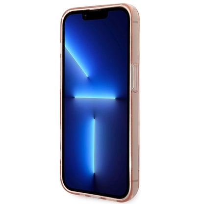 Guess Translucent iPhone 14 Pro Max 6.7" Case - Pink_4