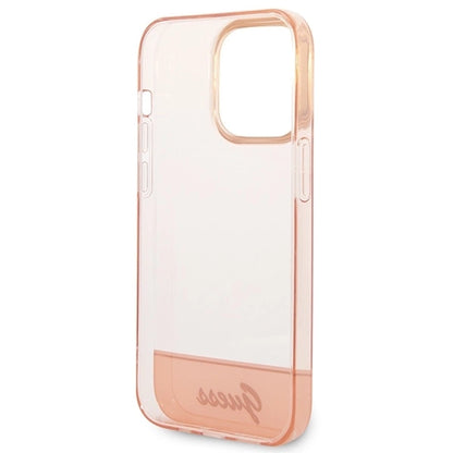 Guess Translucent iPhone 14 Pro Max 6.7" Case - Pink_6