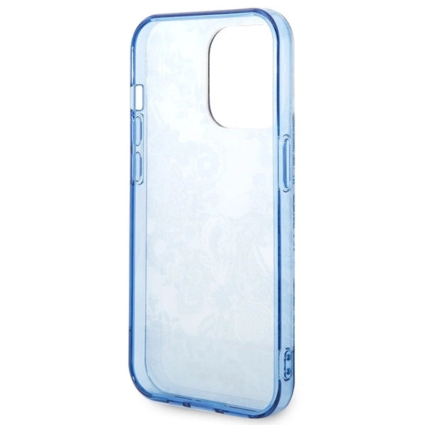 Guess GUHCP14XHGPLHB iPhone 14 Pro Max 6.7&quot; blue/blue hardcase Porcelain Collection_6