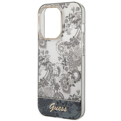 Guess GUHCP14XHGPLHG iPhone 14 Pro Max 6.7 "gray / gray hardcase Porcelain Collection_5
