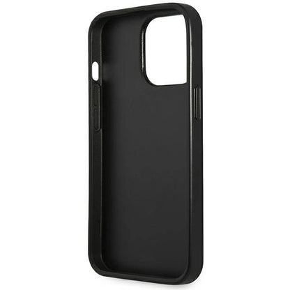 Guess GUHCP14XPSATLG iPhone 14 Pro Max 6.7 &quot;silver / silver hardcase SaffianoTriangle Logo_6