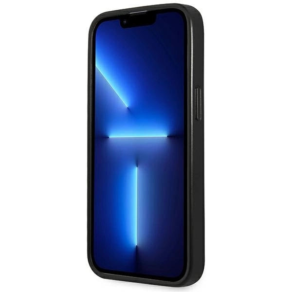 Guess GUHCP14XPSATLK iPhone 14 Pro Max 6,7 "black / black hardcase SaffianoTriangle Logo_4
