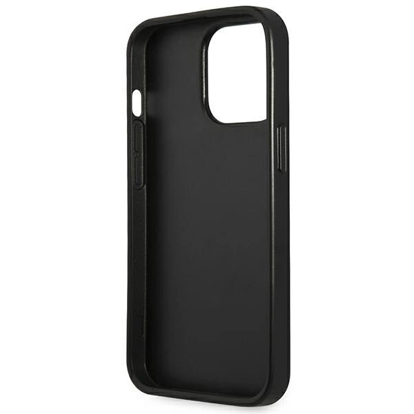 Guess GUHCP14XPSATLK iPhone 14 Pro Max 6,7 "black / black hardcase SaffianoTriangle Logo_6