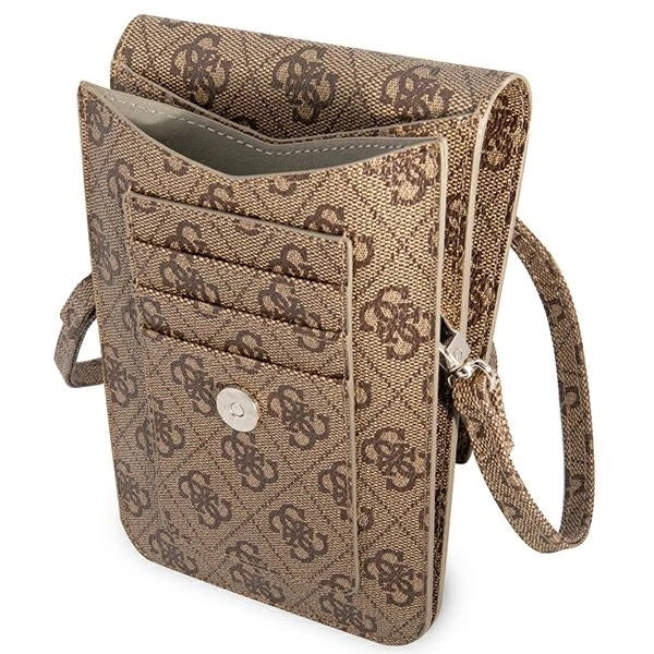 Guess Handbag GUWBP4TMBR brown / brown 4G Triangle_3
