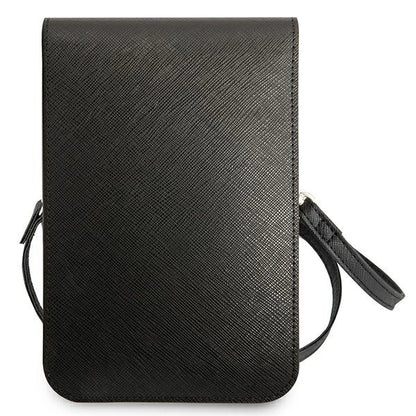 Guess Handbag GUWBSATMBK black / black Saffiano Triangle_4