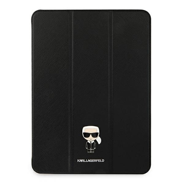 Karl Lagerfeld KLFC11OKMK iPad 11" Pro 2021 Book Cover czarny/black Saffiano Karl Iconic_0