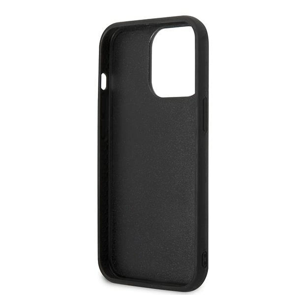 Karl Lagerfeld KLHCP13L3DKPK iPhone 13 Pro / 13 6,1" czarny/black hardcase Ikonik Patch_6