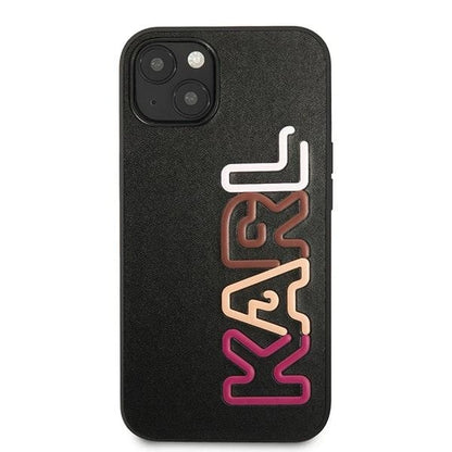 Karl Lagerfeld KLHCP13MPCOBK iPhone 13 6,1" czarny/black hardcase Multipink Brand_2