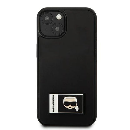 Karl Lagerfeld KLHCP13S3DKPK iPhone 13 mini 5,4 "black / black hardcase Ikonik Patch_2
