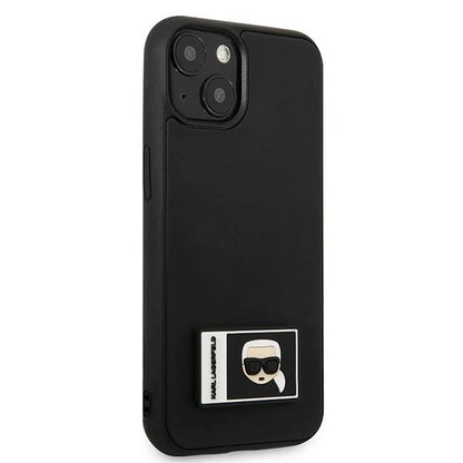 Karl Lagerfeld KLHCP13S3DKPK iPhone 13 mini 5,4 "black / black hardcase Ikonik Patch_3