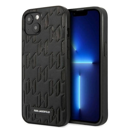 Karl Lagerfeld KLHCP13SMNMP1K iPhone 13 mini 5,4 "hardcase black / black Monogram Plaque_7