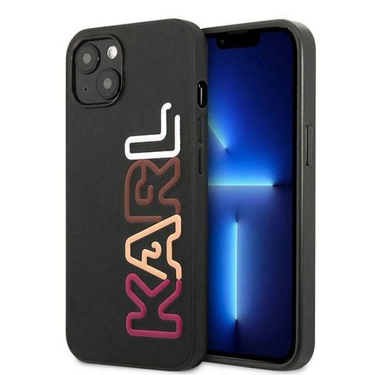 Karl Lagerfeld KLHCP13SPCOBK iPhone 13 mini 5.4 "black / black hardcase Multipink Brand_0