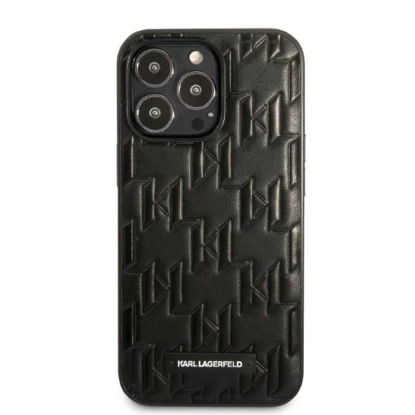 Karl Lagerfeld KLHCP13XMNMP1K iPhone 13 Pro Max 6,7" hardcase czarny/black Monogram Plaque_2