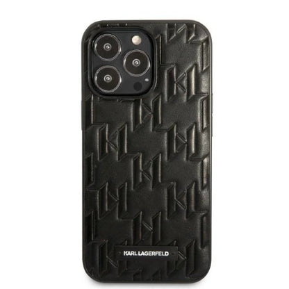 Karl Lagerfeld KLHCP13XMNMP1K iPhone 13 Pro Max 6,7" hardcase czarny/black Monogram Plaque_2