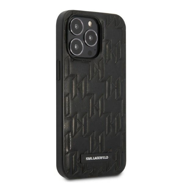 Karl Lagerfeld KLHCP13XMNMP1K iPhone 13 Pro Max 6,7" hardcase czarny/black Monogram Plaque_3