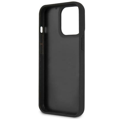 Karl Lagerfeld KLHCP14LKH3DBK iPhone 14 Pro 6.1 "black / black hardcase 3D Rubber Karl`s Head_6