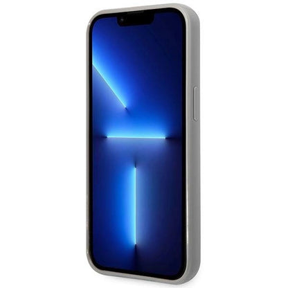 Karl Lagerfeld KLHCP14LLGMMSV3 iPhone 14 Pro 6.1 "hardcase silver / silver Monogram Iridescent_4