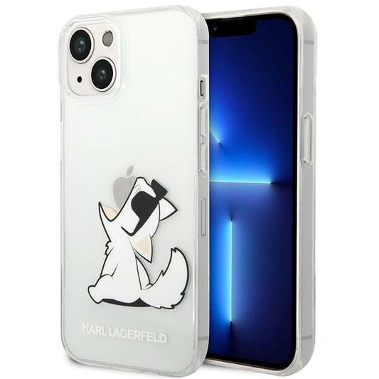 Karl Lagerfeld KLHCP14MCFNRC iPhone 14 Plus 6.7 "hardcase clear / transparent Choupette Fun_0