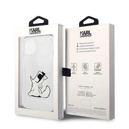 Karl Lagerfeld KLHCP14MCFNRC iPhone 14 Plus 6.7 "hardcase clear / transparent Choupette Fun_7