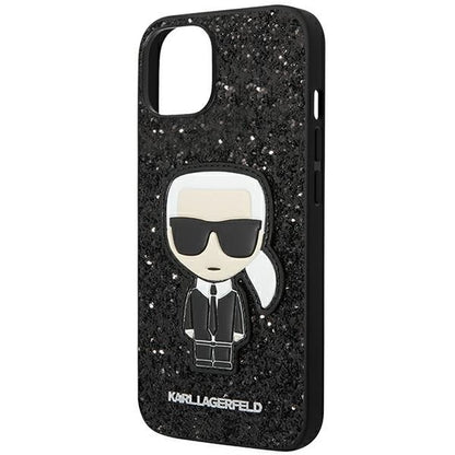 Karl Lagerfeld KLHCP14MGFKPK iPhone 14 Plus 6.7 &quot;hardcase black / black Glitter Flakes Ikonik_5